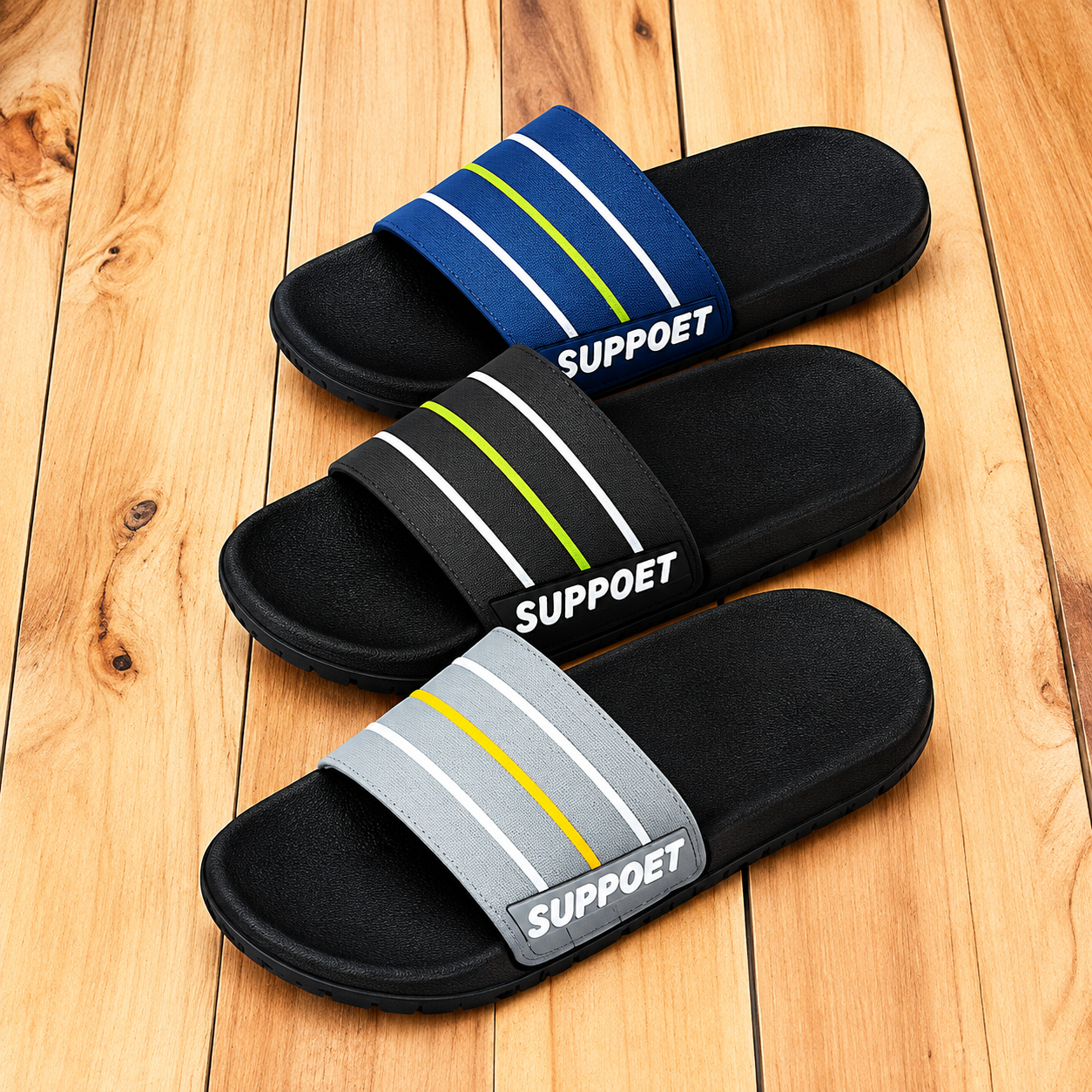 Men’s Comfortable Casual Slippers – Stylish Lightweight Non-Slip Sandals for Daily Wear